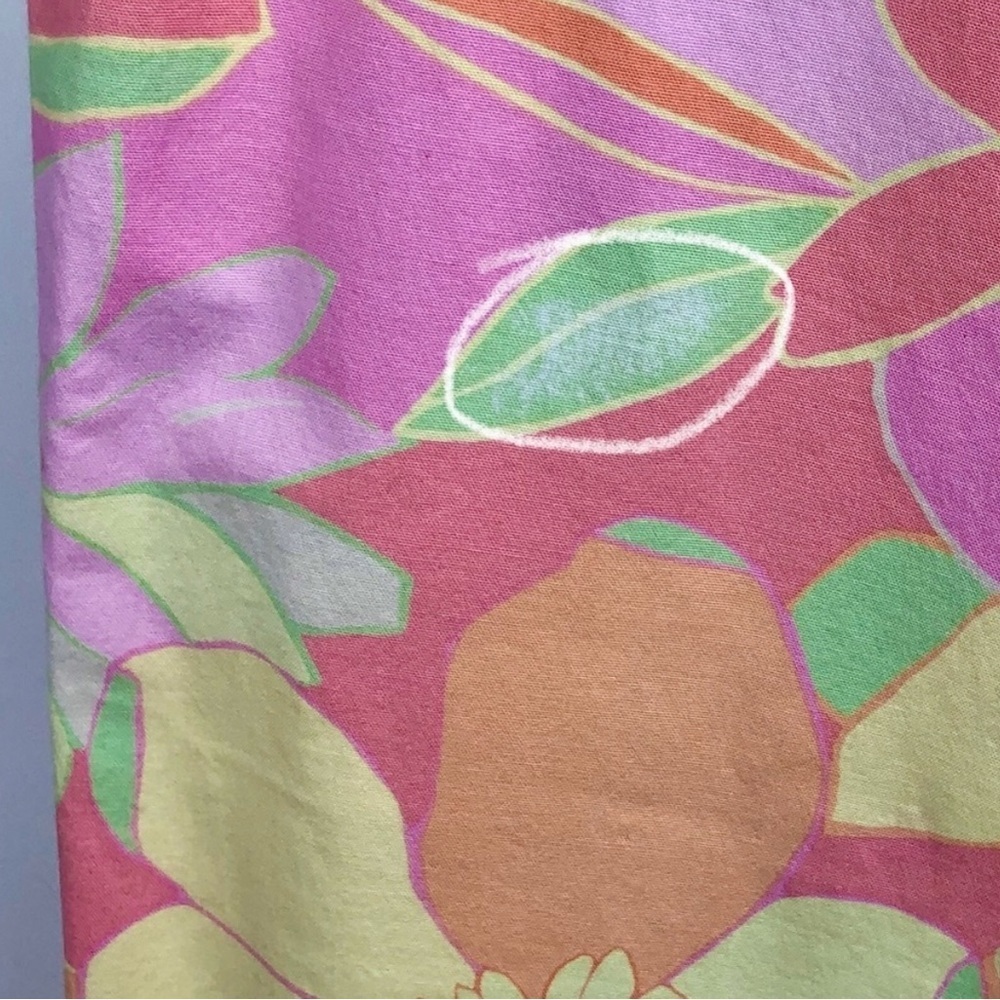 Sigrid Olsen mod pastel floral ankle pants - Size: 6 - Picture 10 of 12